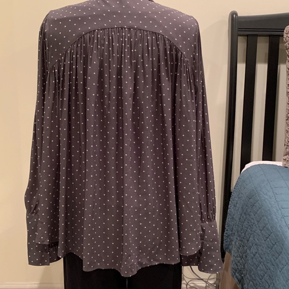 NWT Free People Swing Polka Dot Top - Picture 6 of 8